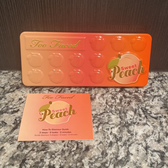Too Faced Sweet Peach Eyeshadow Palette NEW - Picture 2 of 11